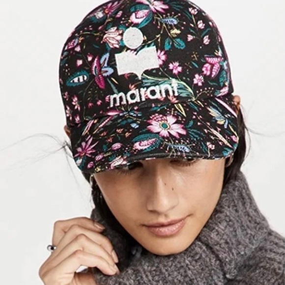 Isabel Marant Accessories - NWOT Isabel Marant Floral Print Tyron Cap